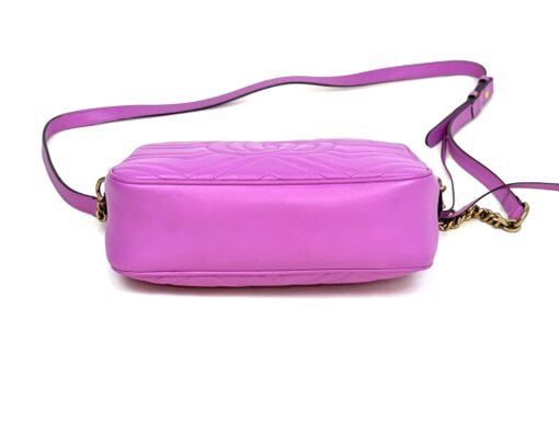 Gucci Marmont Small Pink/Purple Shoulder Bag Crossbody 9