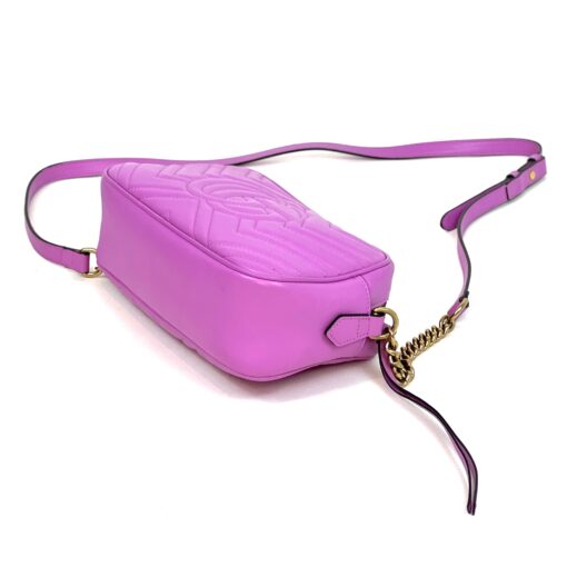 Gucci Marmont Small Pink/Purple Shoulder Bag Crossbody 6