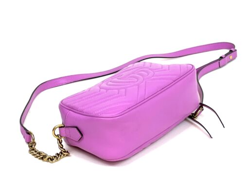 Gucci Marmont Small Pink/Purple Shoulder Bag Crossbody 5