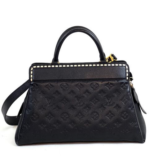 Louis Vuitton Empreinte Vosges MM Black Satchel or Shoulder Bag 3