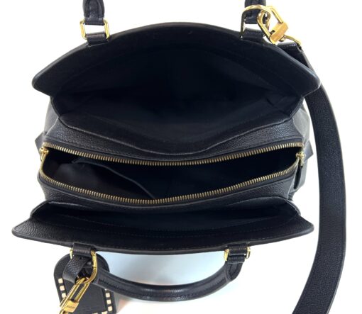 Louis Vuitton Empreinte Vosges MM Black Satchel or Shoulder Bag 7