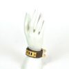 Hermes Collier de Chien 24 Bracelet Brown Gold Hardware T1 5