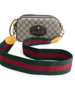 Gucci Marmont 3″ Extra Wide Black Leather Belt Double G Size 85 #2 7