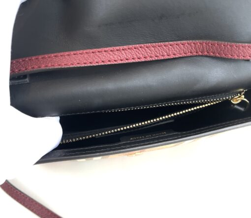 Burberry Haymarket Check Brown Flap Crossbody or Clutch - Image 17