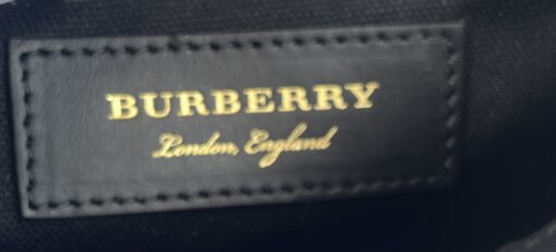 Burberry Haymarket Check Brown Flap Crossbody or Clutch - Image 11