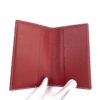 Goyard Goyardine Checkbook Wallet Red 3