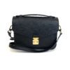 Louis Vuitton Monogram Empreinte Leather Pochette Metis Black Crossbody 28