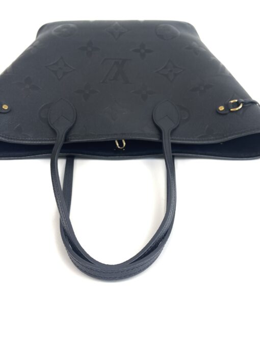 Louis Vuitton Empreinte Monogram Giant Neverfull MM Black With Pouch - Image 15