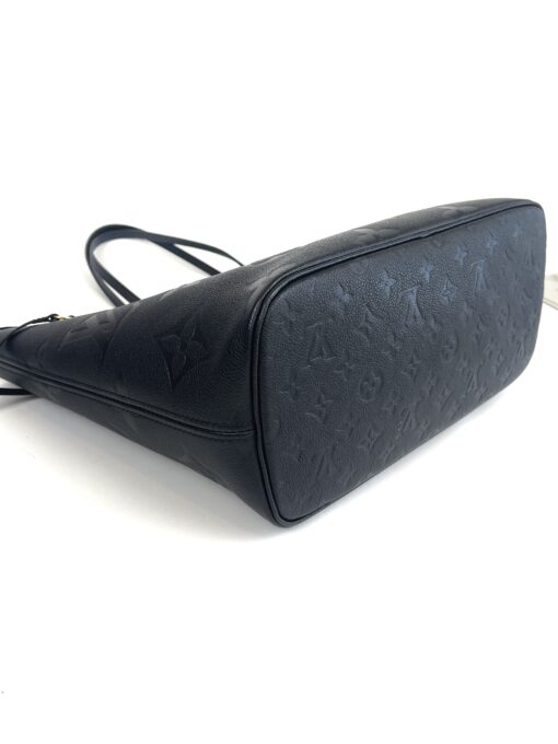 Louis Vuitton Empreinte Monogram Giant Neverfull MM Black With Pouch - Image 9