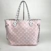 Louis Vuitton Monogram Giant Neverfull MM Rouge with Pouch 8