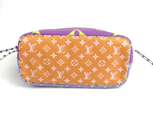 Louis Vuitton Monogram Giant Neverfull MM Pink Lilac With Pouch 10