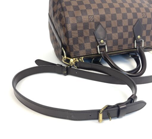 Louis Vuitton Speedy Bandoulière 30 Damier Ebene Canvas 15