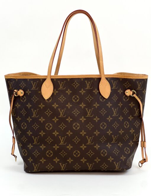 Louis Vuitton Monogram Canvas Beige Neverfull MM