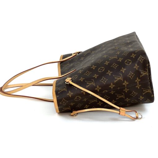 Louis Vuitton Monogram Canvas Beige Neverfull MM - Image 11