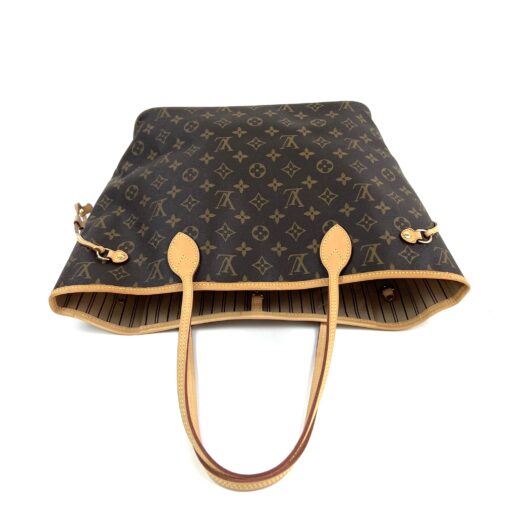 Louis Vuitton Monogram Canvas Beige Neverfull MM 8