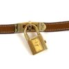 Hermes Kelly Bracelet Watch with Caramel Color Leather Band 8