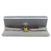 Hermes Kelly Bracelet Watch with Caramel Color Leather Band 3