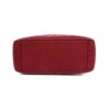 Chanel Caviar Quilted Grand Shopping Tote GST Red Silver 15