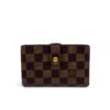 Louis Vuitton Damier Ebene Portefeuille Viennois French Lock Wallet