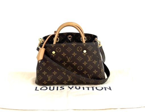 Louis Vuitton Montaigne BB Monogram Shoulder Crossbody Bag 5