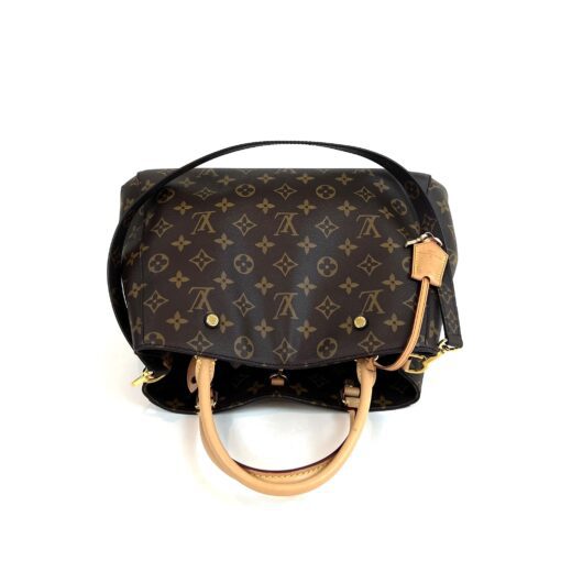 Louis Vuitton Monogram Montaigne MM Satchel or Shoulder Bag 10