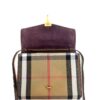 Burberry Derby Calfskin Macken Check Crossbody Bag Camel 6