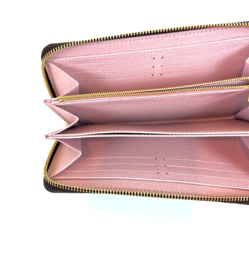 Louis Vuitton Monogram Zippy Wallet Rose Ballerine - Image 8