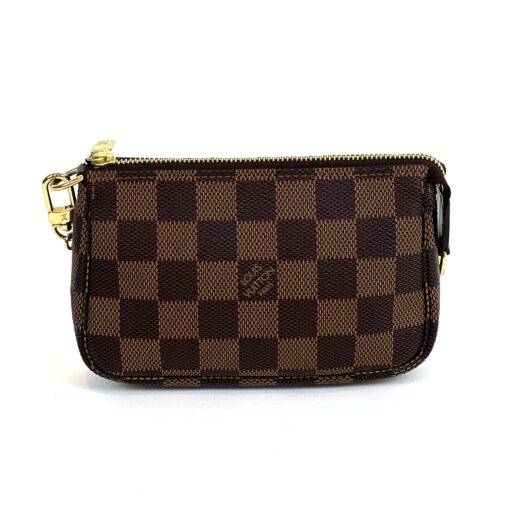 Louis Vuitton Mini Pochette Accessories Damier Ebene Canvas 3