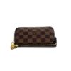 Louis Vuitton Mini Pochette Accessories Damier Ebene Canvas 10