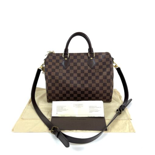 Louis Vuitton Speedy Bandoulière 30 Damier Ebene Canvas 3