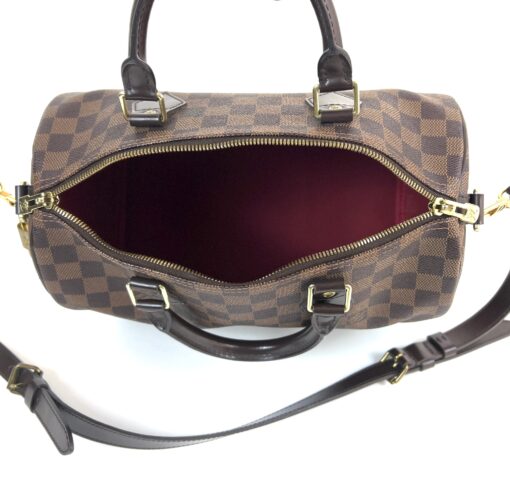 Louis Vuitton Speedy Bandoulière 30 Damier Ebene Canvas - Image 7