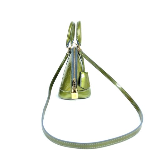 Louis Vuitton Alma BB Avocada Green Vernis - Image 8