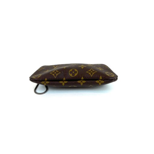 Louis Vuitton French Company Monogram Vintage Kiss lock Pouch Wristlet 6