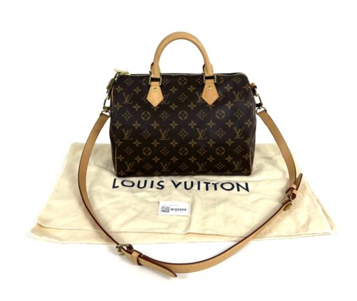 Louis Vuitton Monogram Canvas Speedy Bandoulière 30 Satchel - Image 4