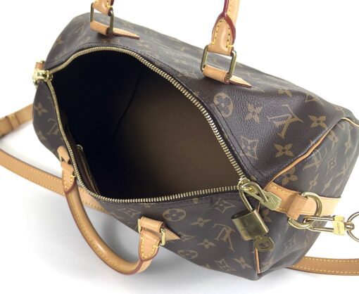 Louis Vuitton Monogram Canvas Speedy Bandoulière 30 Satchel - Image 8