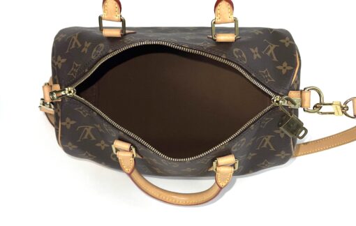 Louis Vuitton Monogram Canvas Speedy Bandoulière 30 Satchel - Image 10