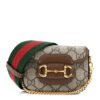 Gucci Supreme Monogram Azalea Calfskin Print Web Small Jackie 1961 Hobo Multicolor 17