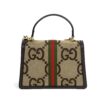 Gucci Ophidia Jumbo G Small Canvas Tote Shoulder Bag Beige 6