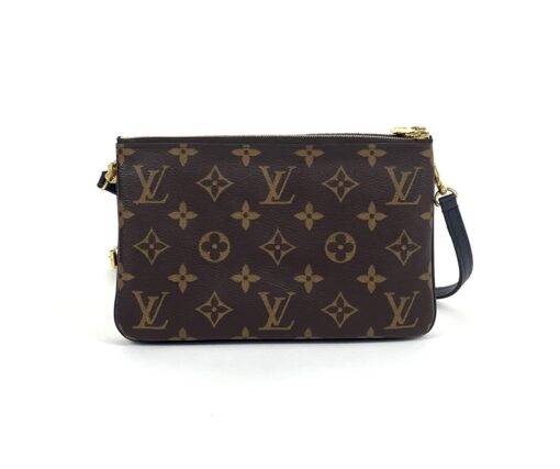 Louis Vuitton Reverse Monogram Giant Double Zip Pochette Crossbody - Image 4