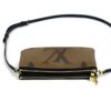 Louis Vuitton Reverse Monogram Giant Double Zip Pochette Crossbody 14