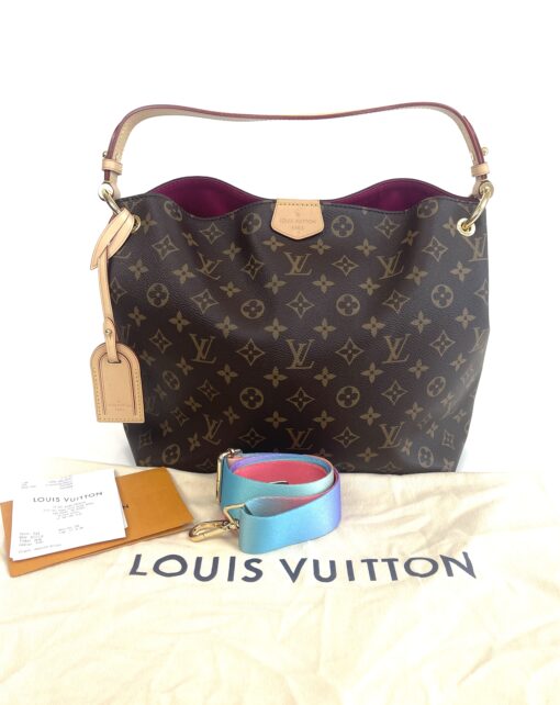 Louis Vuitton Monogram Graceful PM Tote with Peony - Image 5