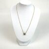 Hermes H Pop Necklace Black Glace Yellow Gold 2
