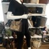Gucci Ophidia Jumbo G Small Canvas Tote Shoulder Bag Beige 5