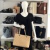 Chanel Caviar Quilted Grand Shopping Tote GST Beige Clair GHW 3