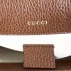 New Gucci Denim Monogram Dollar Calfskin Web Mini Horsebit 1955 Shoulder Bag Blue Tea Cuir Epilog 8