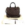 Louis Vuitton Damier Ebene Speedy Bandouliere 25 Red (Copy) 18