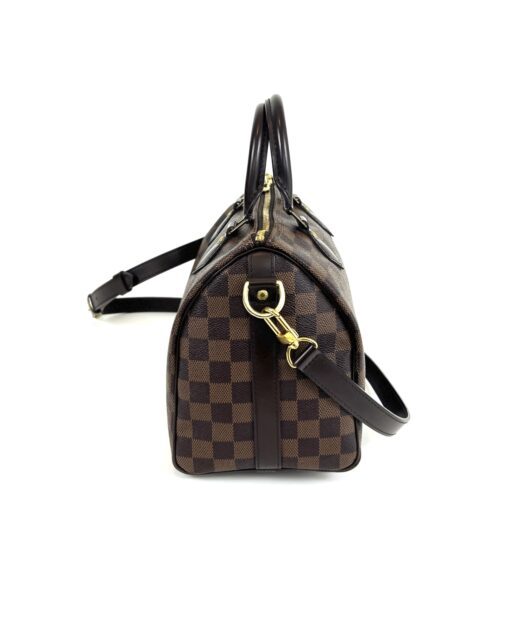 Louis Vuitton Damier Ebene Speedy Bandouliere 25 Red - Image 8