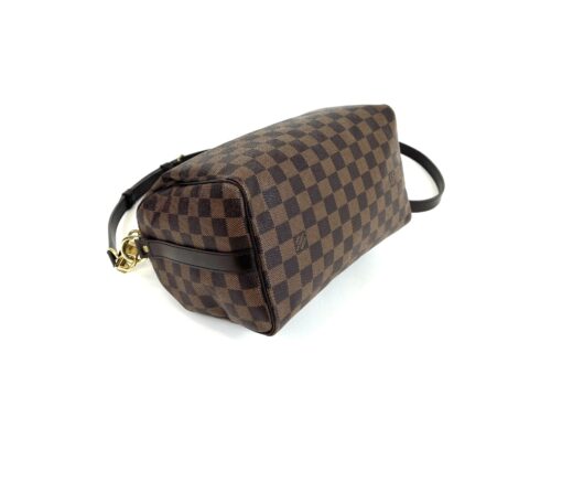 Louis Vuitton Damier Ebene Speedy Bandouliere 25 Red - Image 14