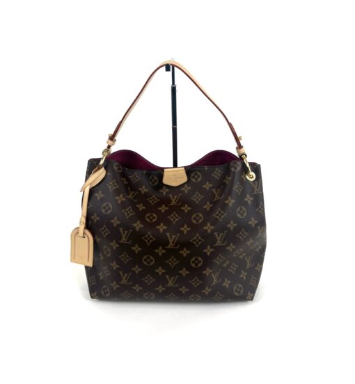 Louis Vuitton Monogram Graceful PM Tote with Peony