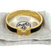 Hermes Clic H Black Glace and Yellow Gold GM Bracelet 2